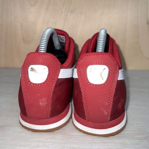 Puma Roma Basic Burgundy/White 362795-22 Youth 3.5C - Picture 5 of 11